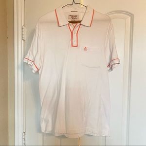 Men’s Original Penguin White Polo